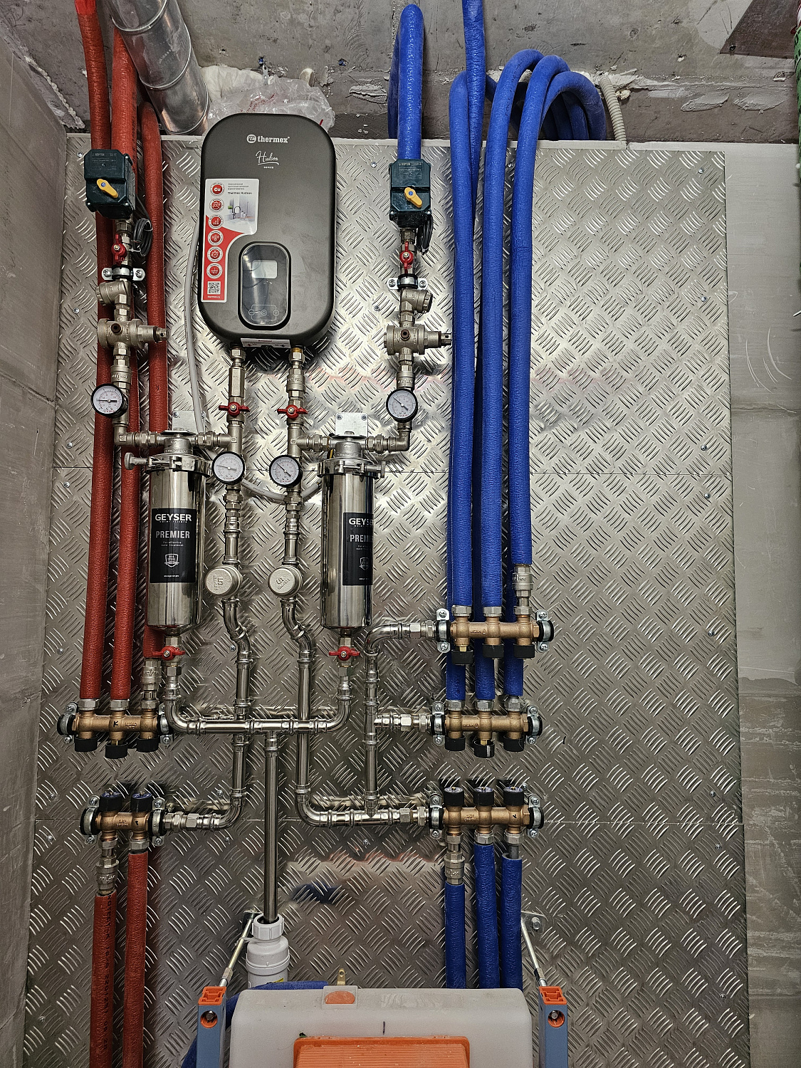 Монтаж водоснабжения и водоотведения в 2-х комнатной квартире