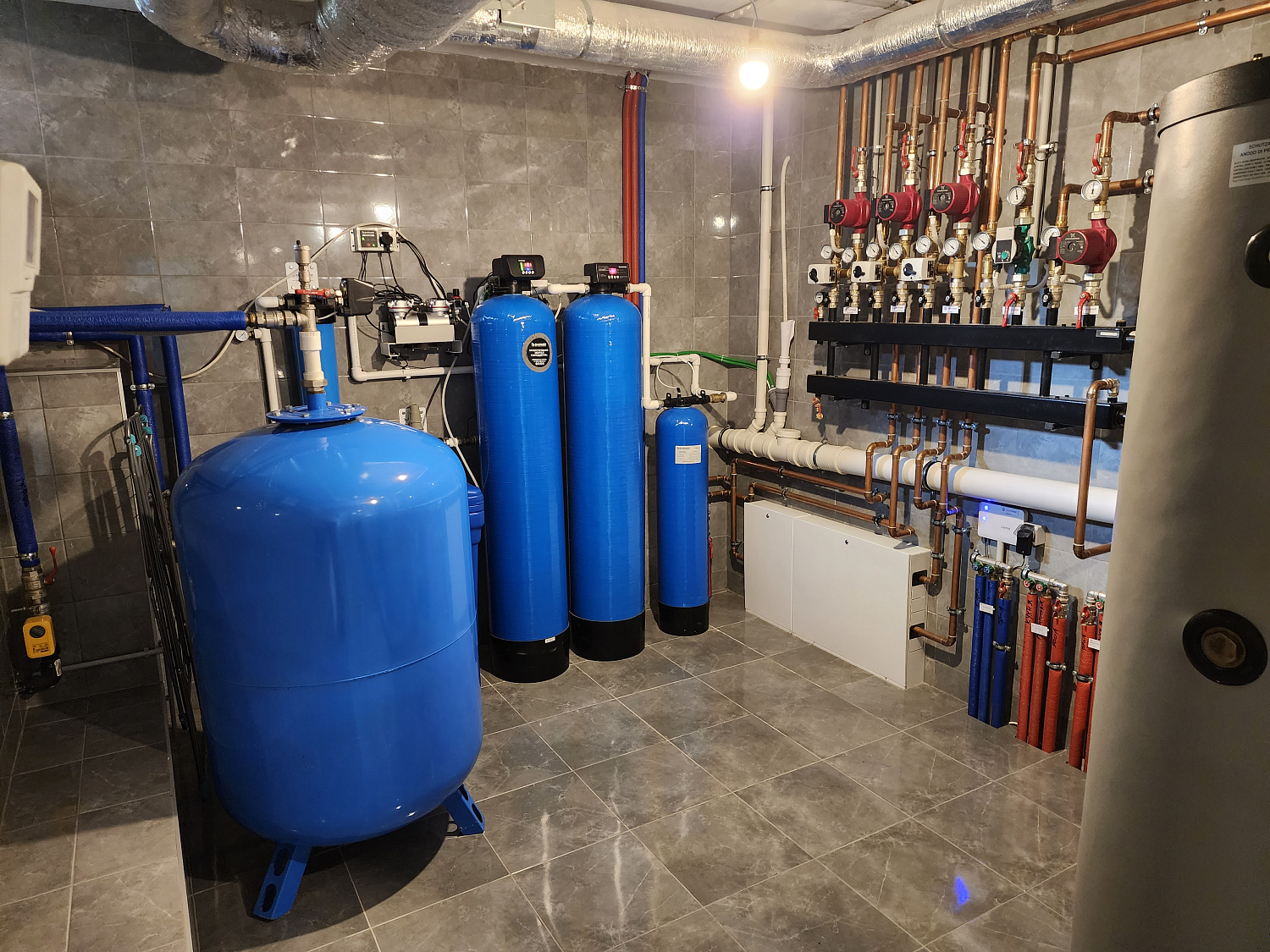 Монтаж котельной КП Бузланово