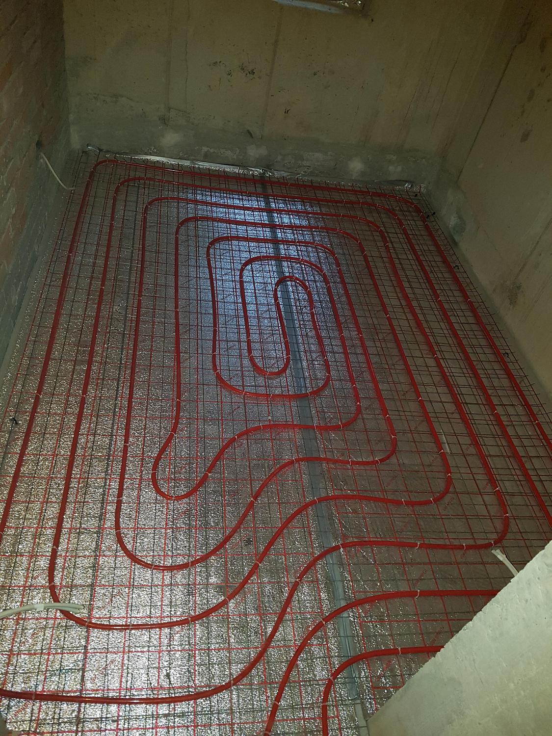 Инженерные работы загородного дома площадью 800 кв.м.