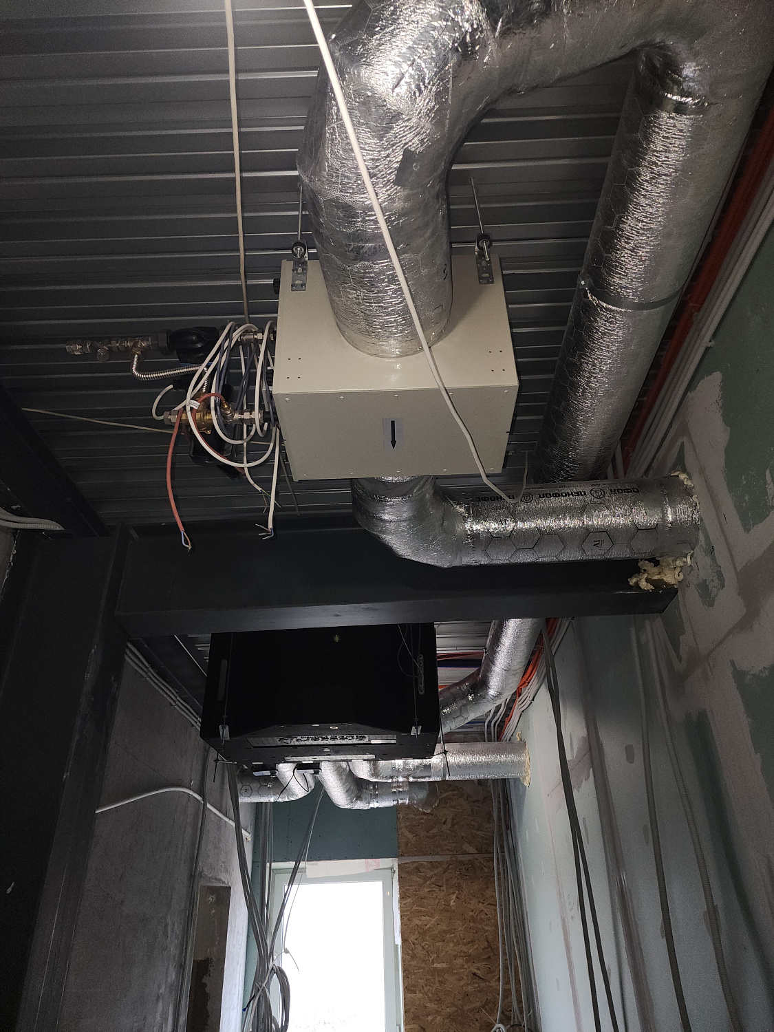 Монтаж систем вентиляции на производственном объекте