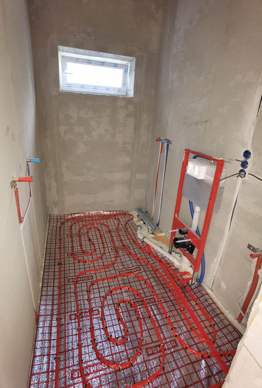 Монтаж котельной, теплых полов и радиаторного отопления в частном доме 130м2