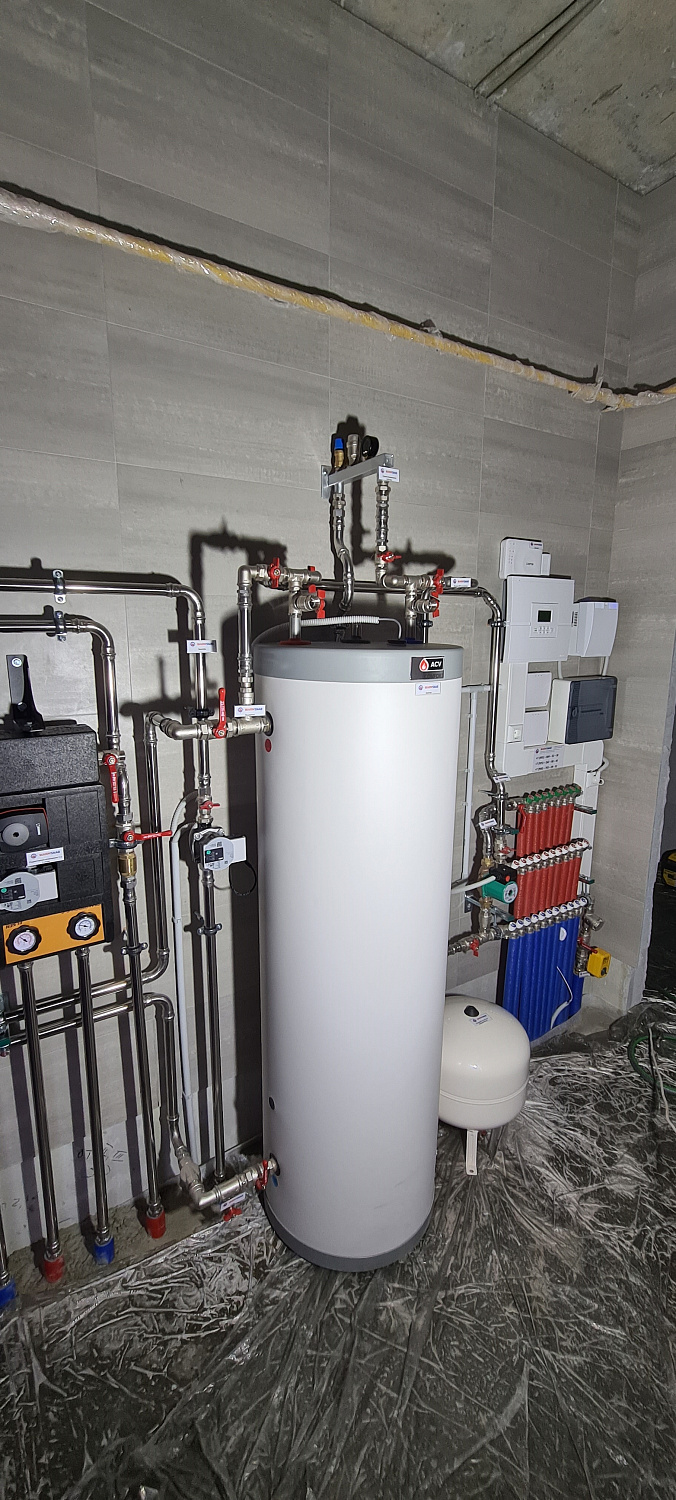 Монтаж котельной в СНТ Дубки+