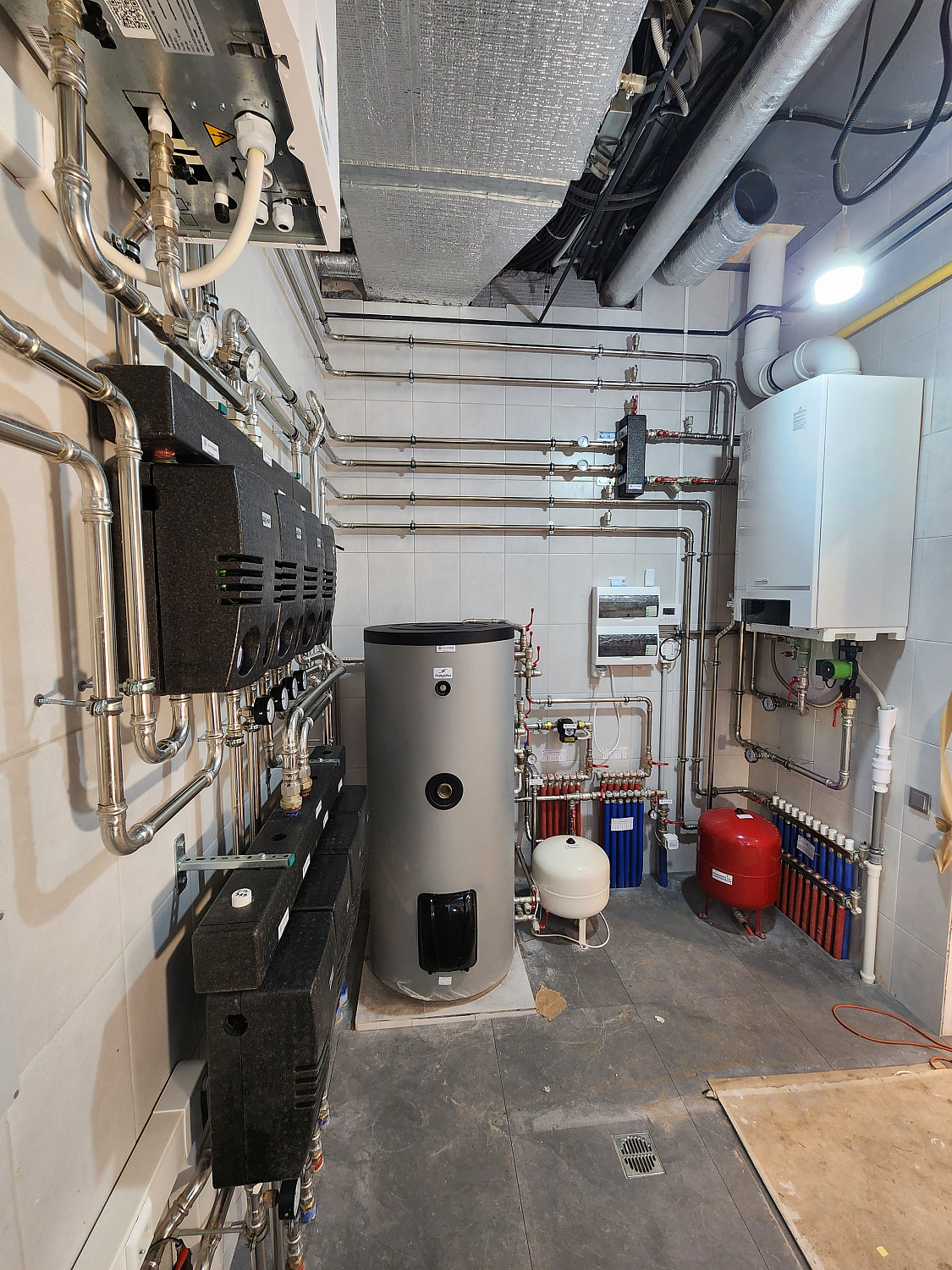 Монтаж котельной в рабочем поселке Малаховка