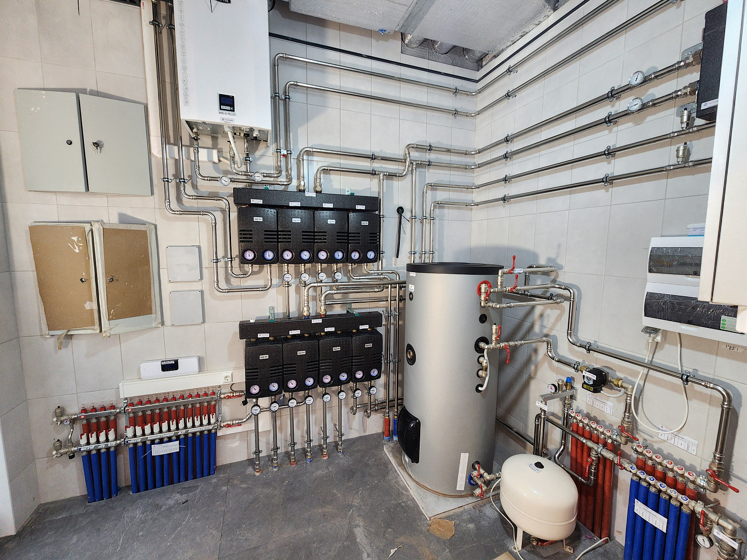 Монтаж котельной в рабочем поселке Малаховка