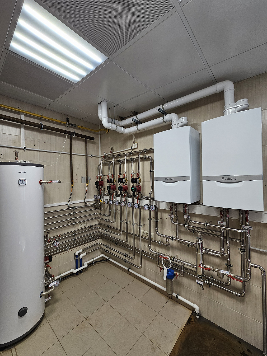 Реконструкция котельной в частном доме КП Мелодии