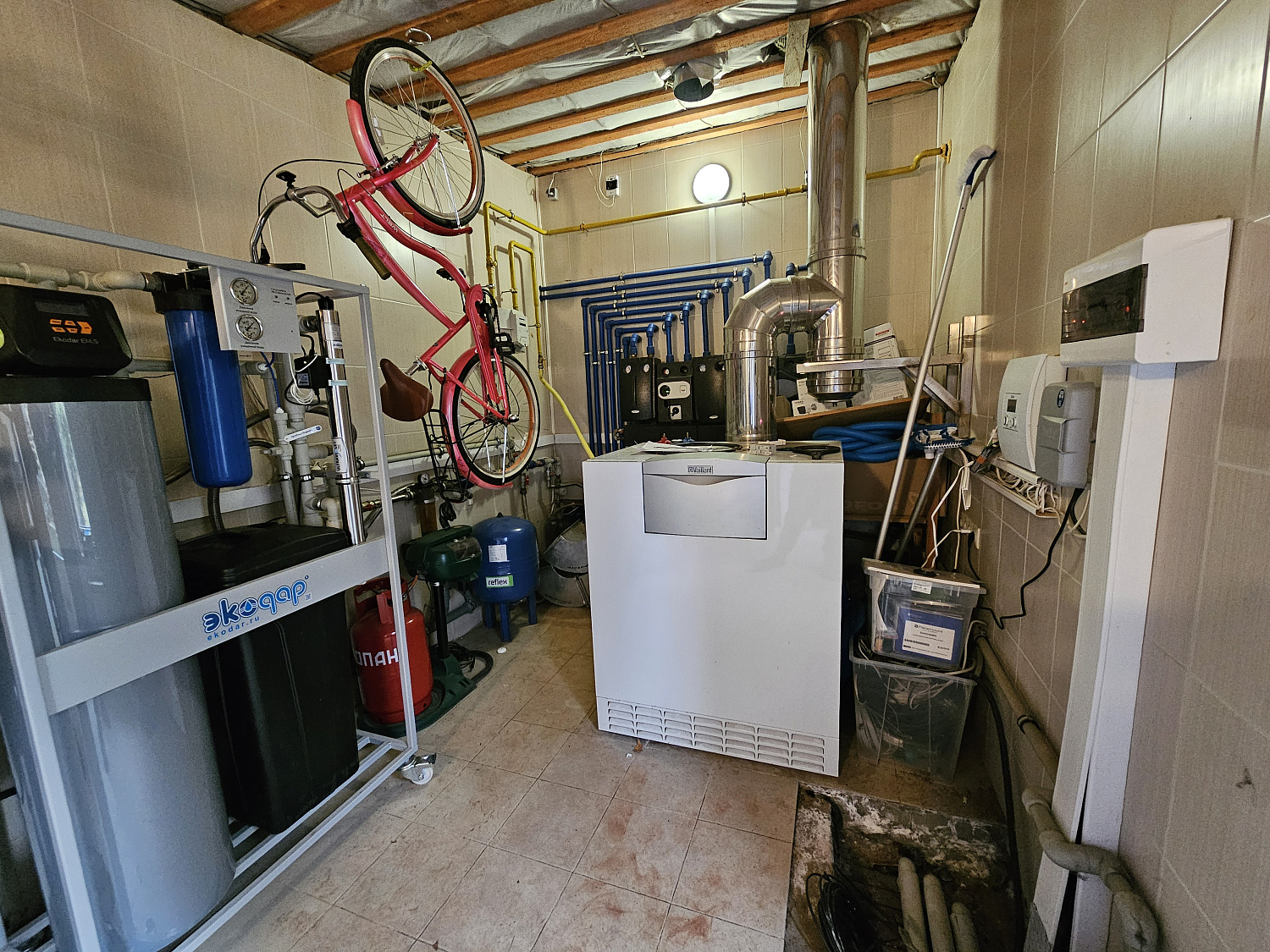 Реконструкция котельной в частном доме КП Мелодии