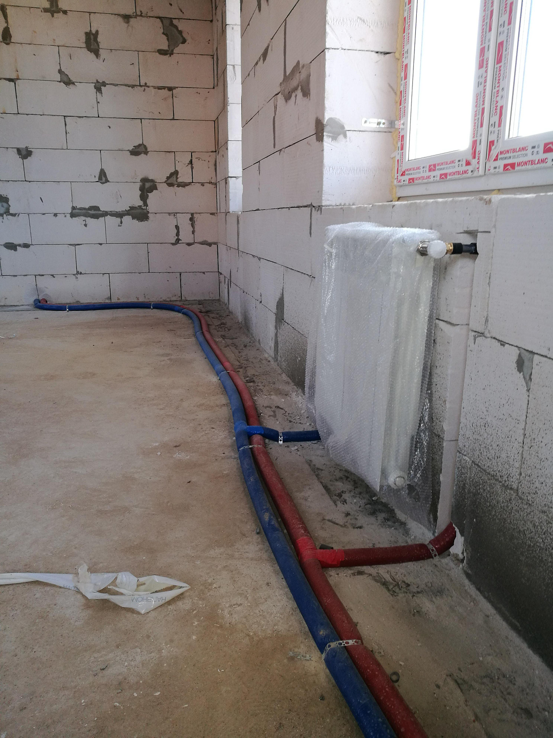 Монтаж радиаторного отопления