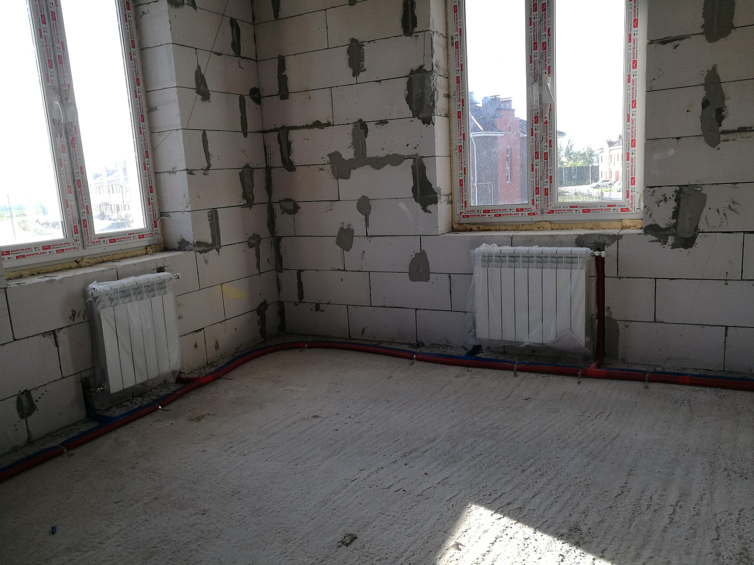 Монтаж радиаторного отопления