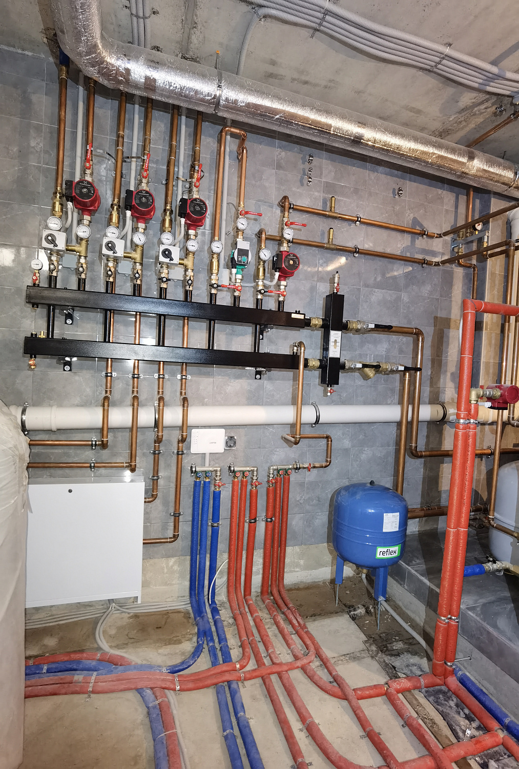 Монтаж котельной КП Бузланово