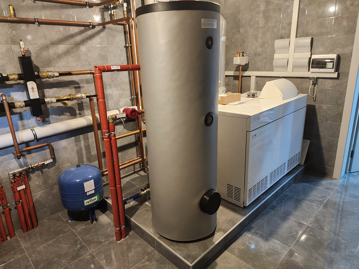 Монтаж котельной КП Бузланово