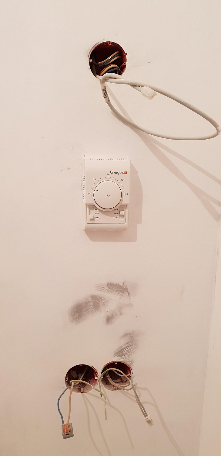 Монтаж системы кондиционирования. г. Москва, ул. Шлюзовая наб.