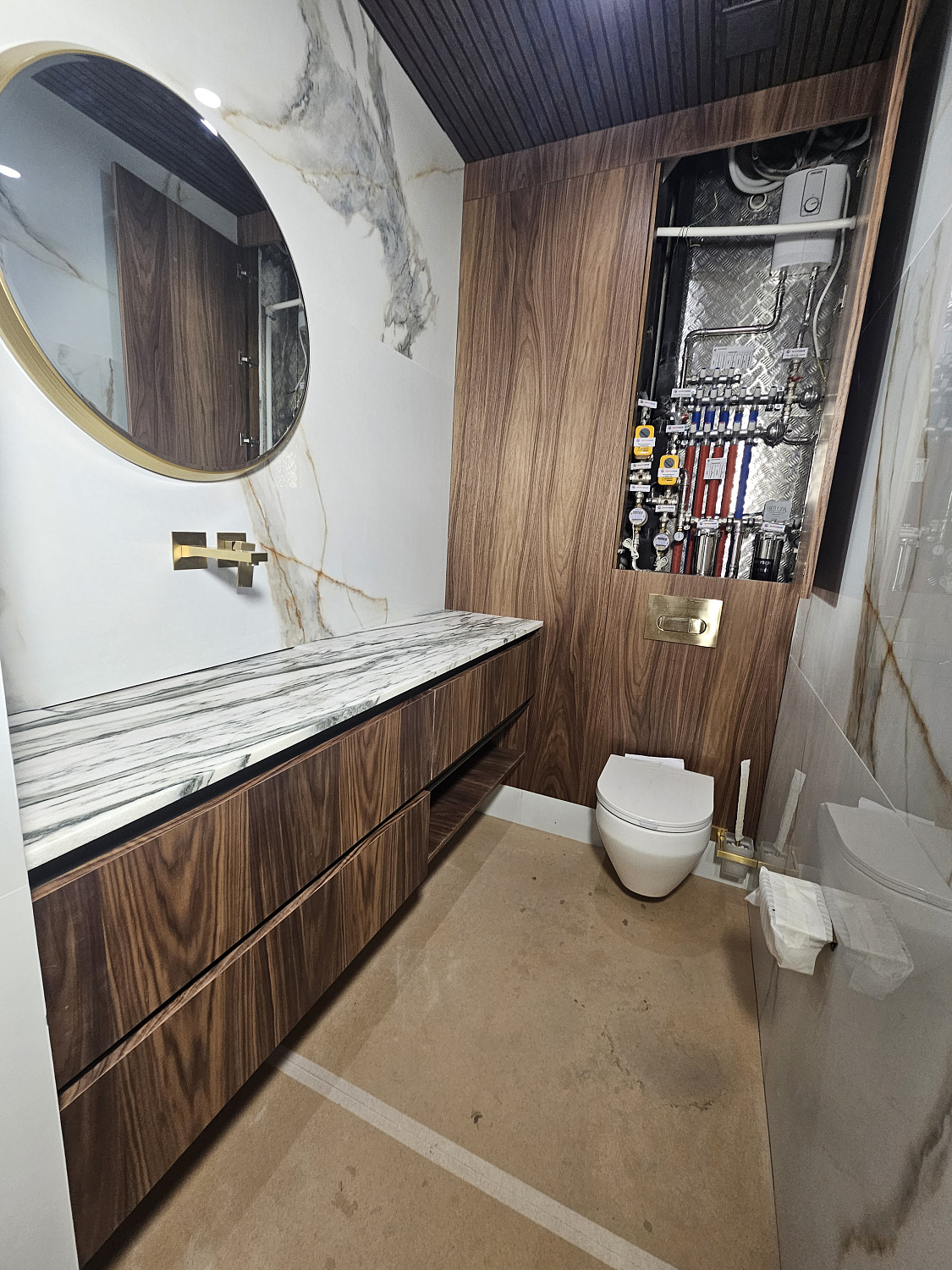 Монтаж системы отопления, вентиляции, кондиционирования и сантехники под ключ в квартире