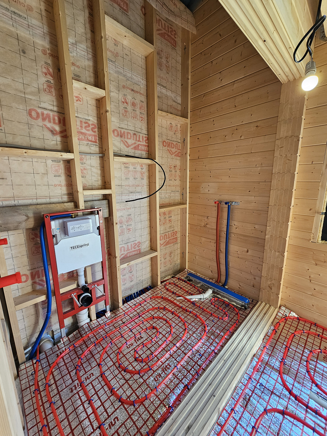 Монтаж тёплых полов и радиаторного отопления в частном доме 120м2 г. Дмитров