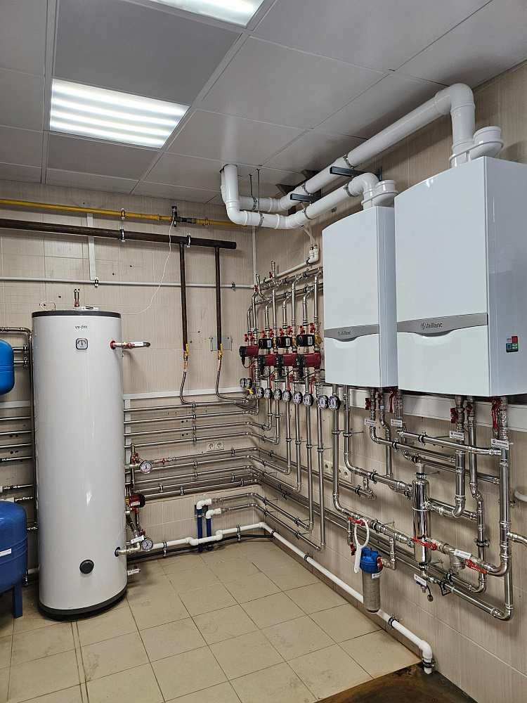 Реконструкция котельной в частном доме КП Мелодии