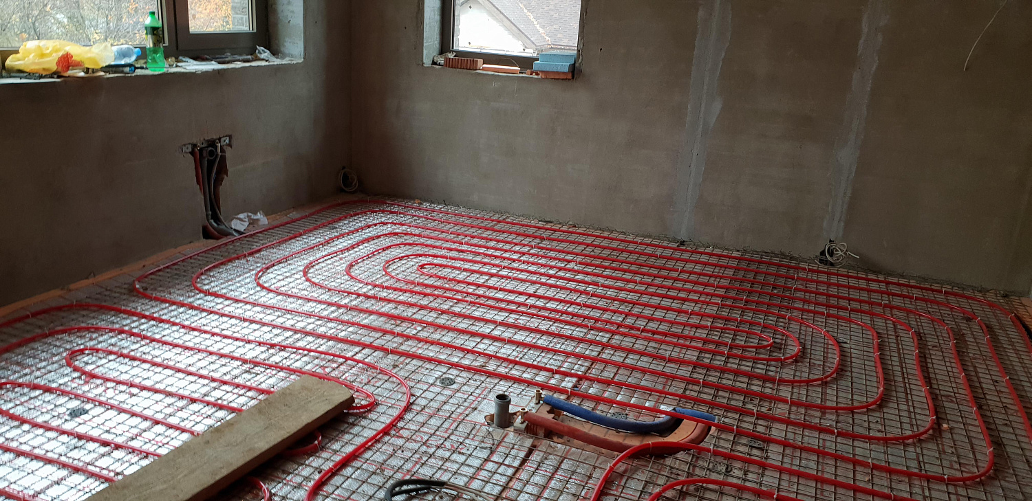 Монтаж инженерных коммуникаций на объекте площадью 450 м.кв