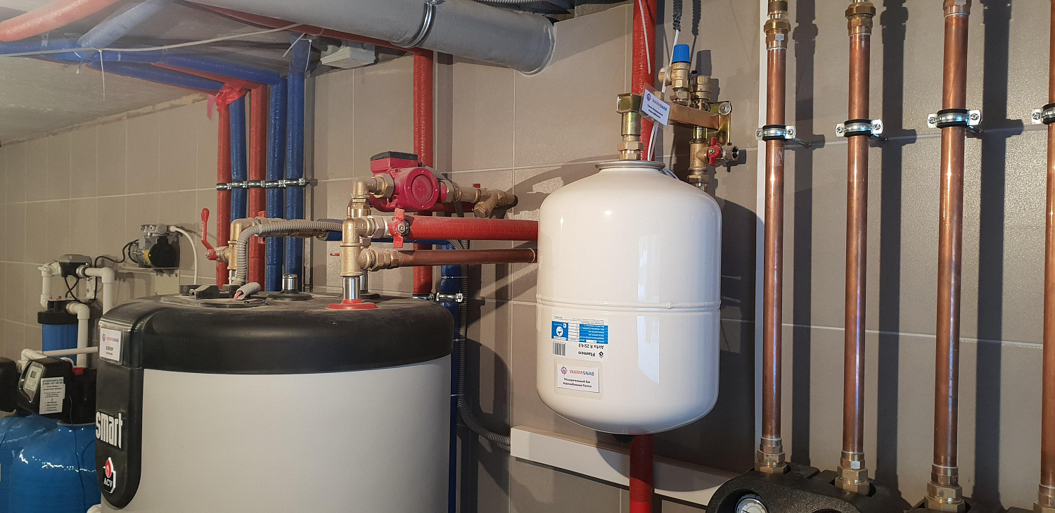 Монтаж инженерных коммуникаций на объекте площадью 450 м.кв