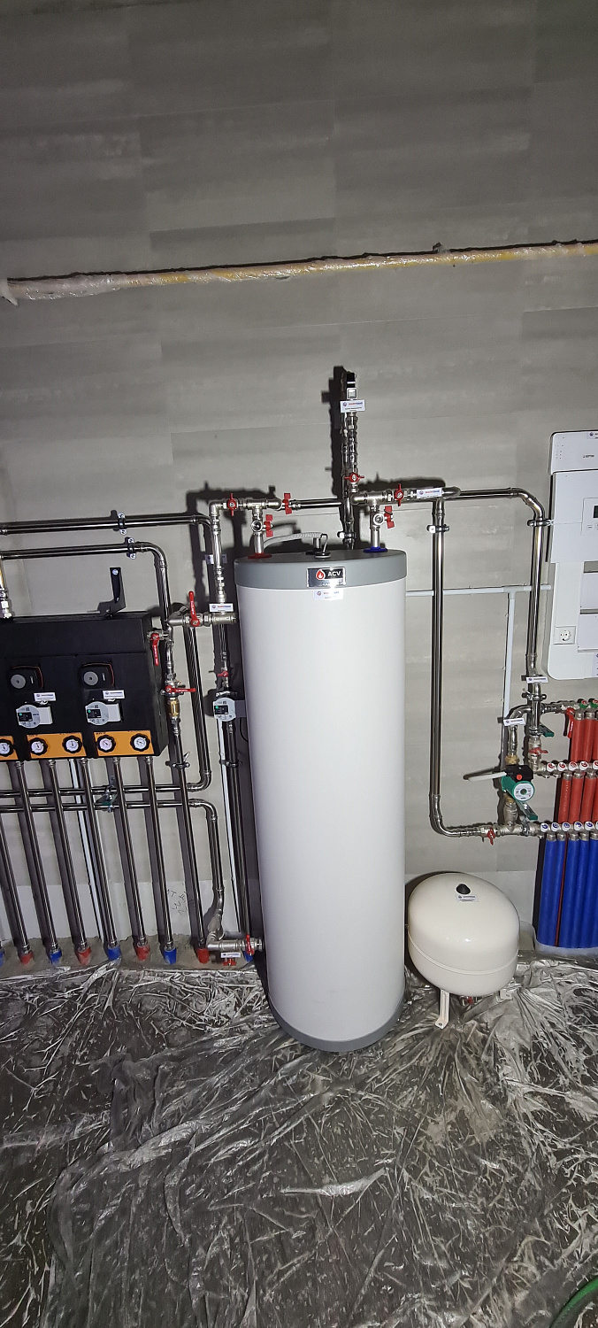 Монтаж котельной в СНТ Дубки+