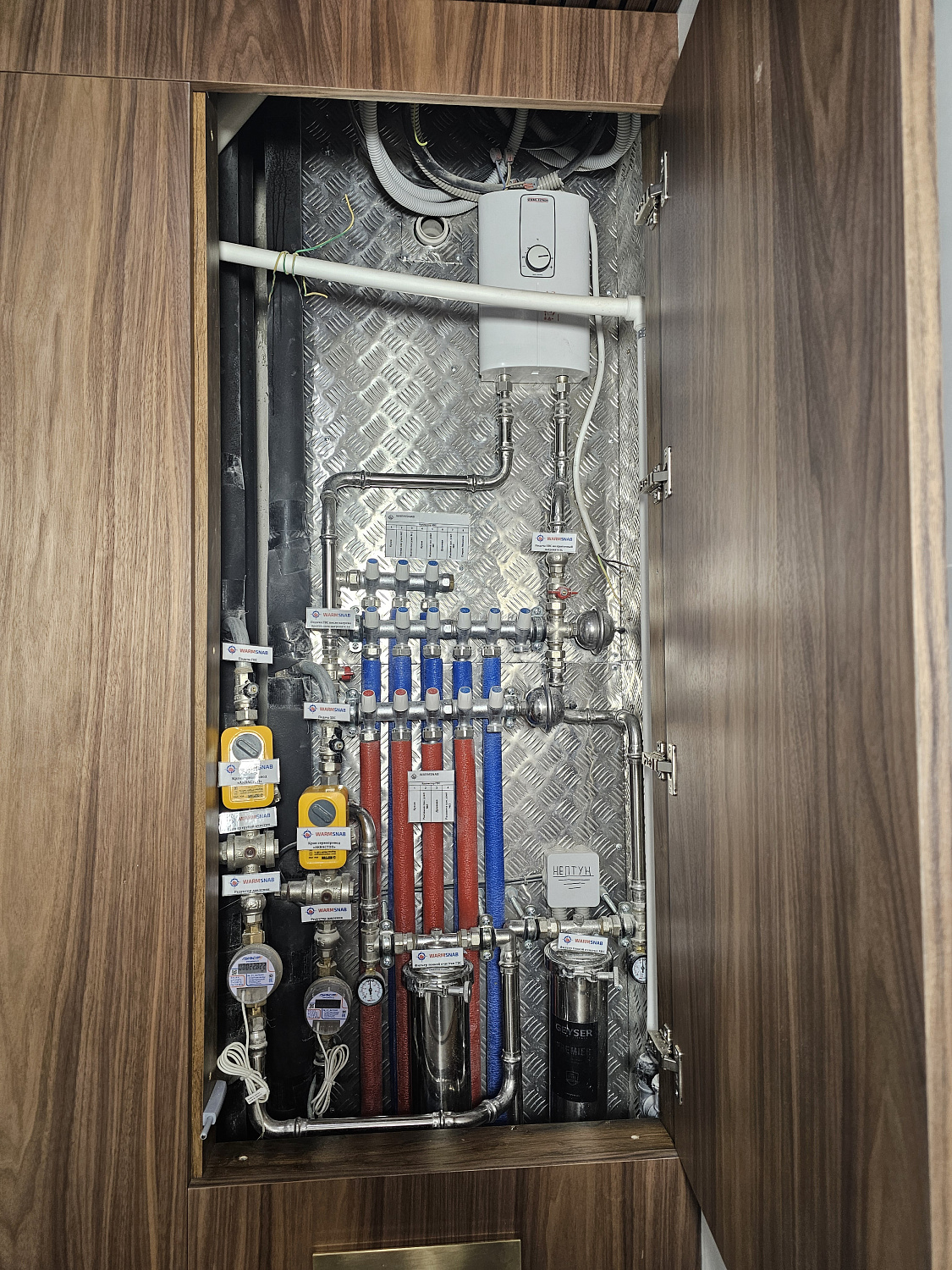 Монтаж системы отопления, вентиляции, кондиционирования и сантехники под ключ в квартире