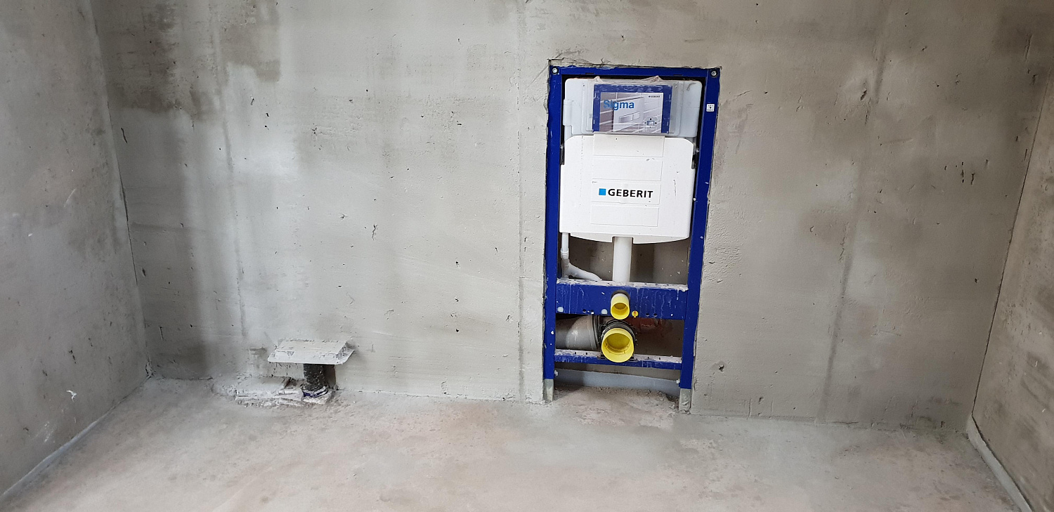 Монтаж инженерных коммуникаций на объекте площадью 450 м.кв