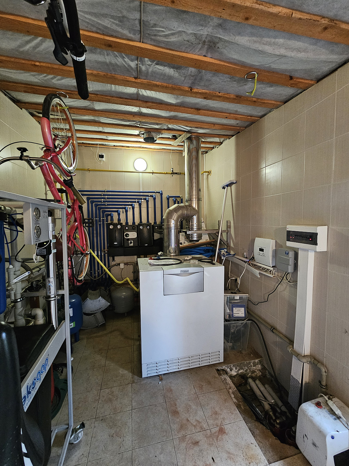 Реконструкция котельной в частном доме КП Мелодии