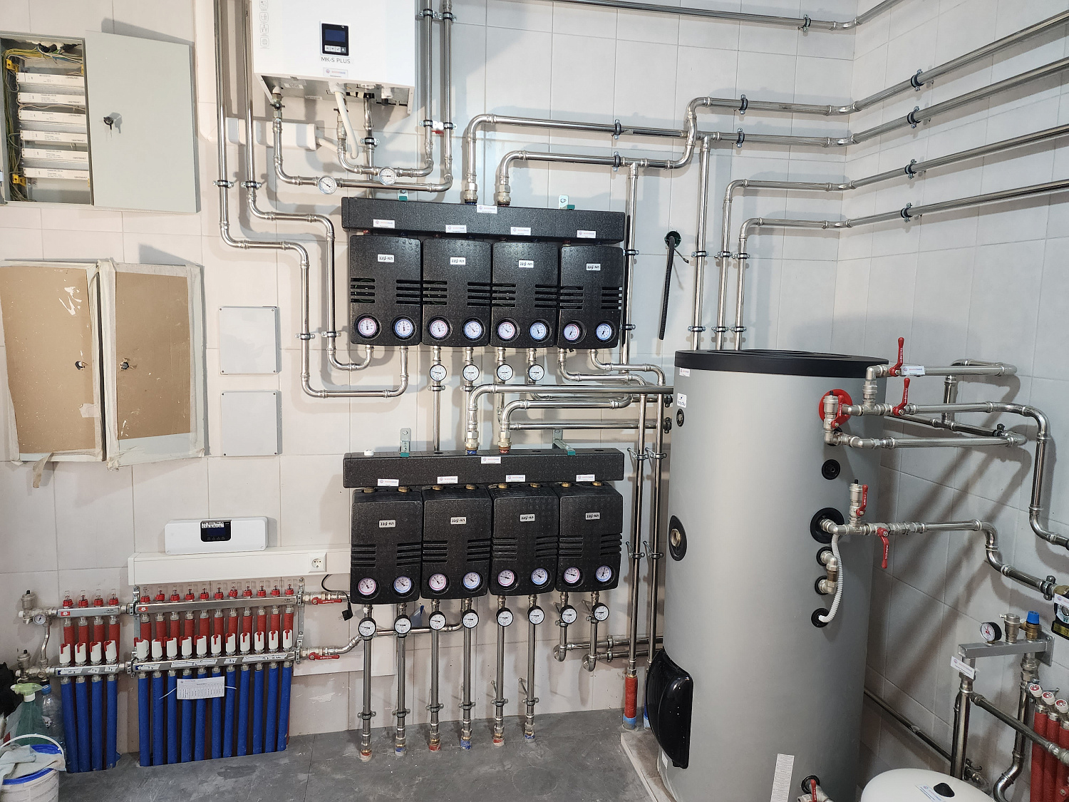 Монтаж котельной в рабочем поселке Малаховка