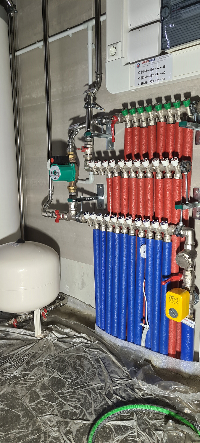 Монтаж котельной в СНТ Дубки+