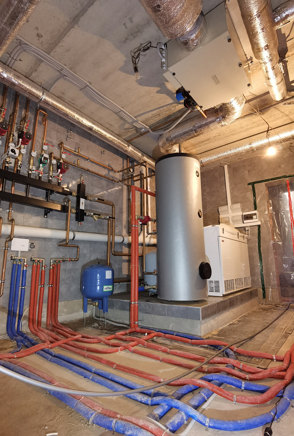 Монтаж котельной КП Бузланово