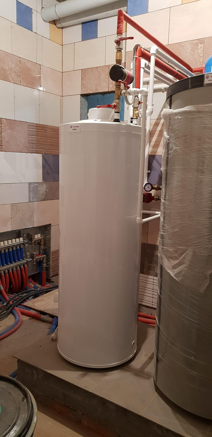 Котельная на базе твердотопливного котла. МО., г. Щербинка