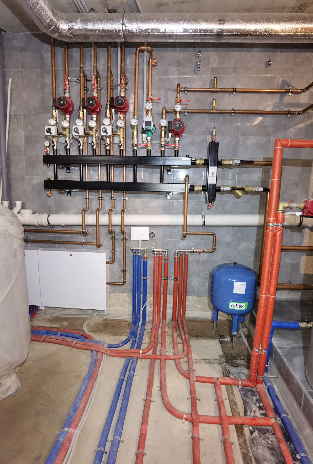 Монтаж котельной КП Бузланово