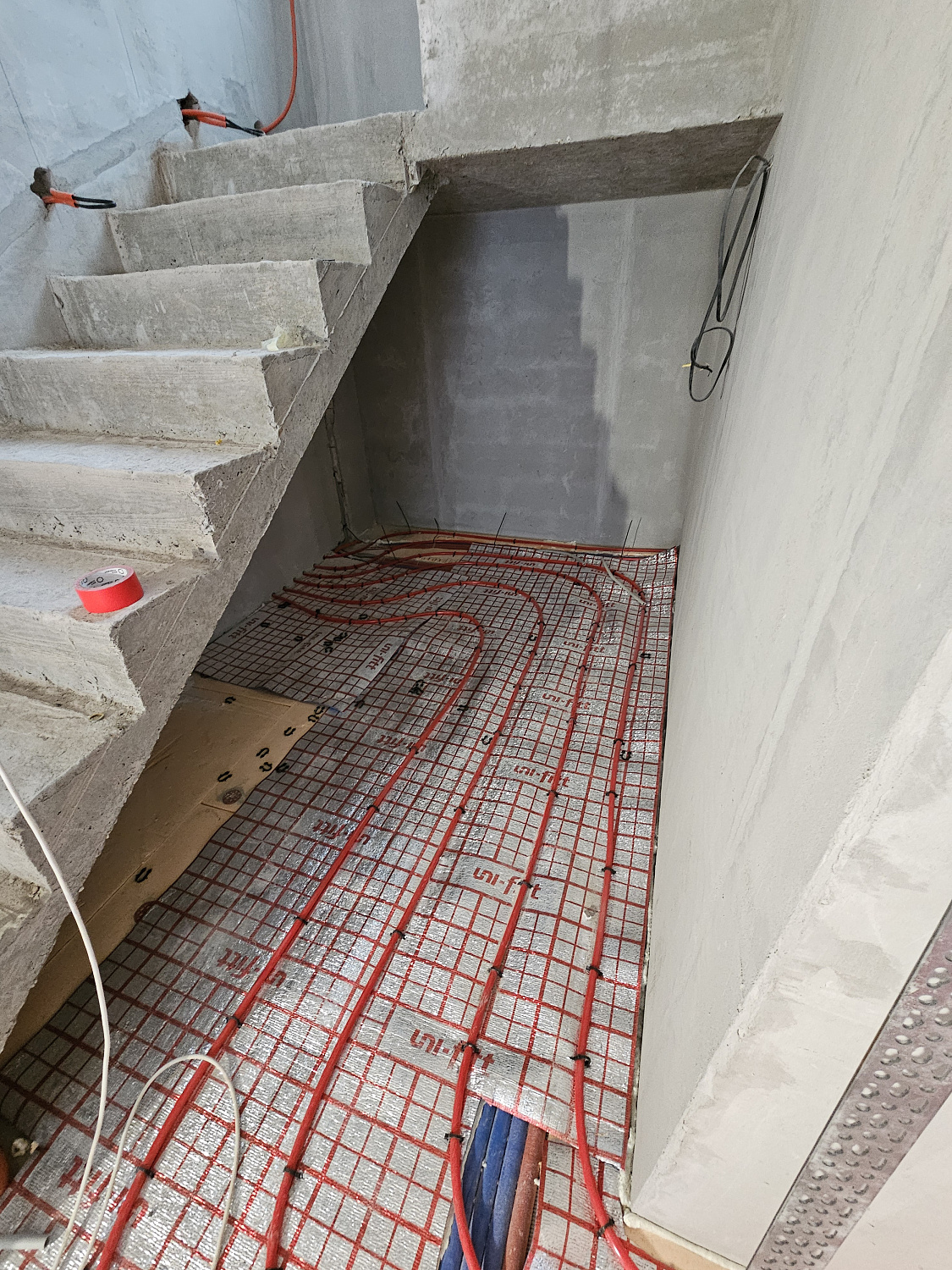 Монтаж котельной и теплого пола пос. Угловое