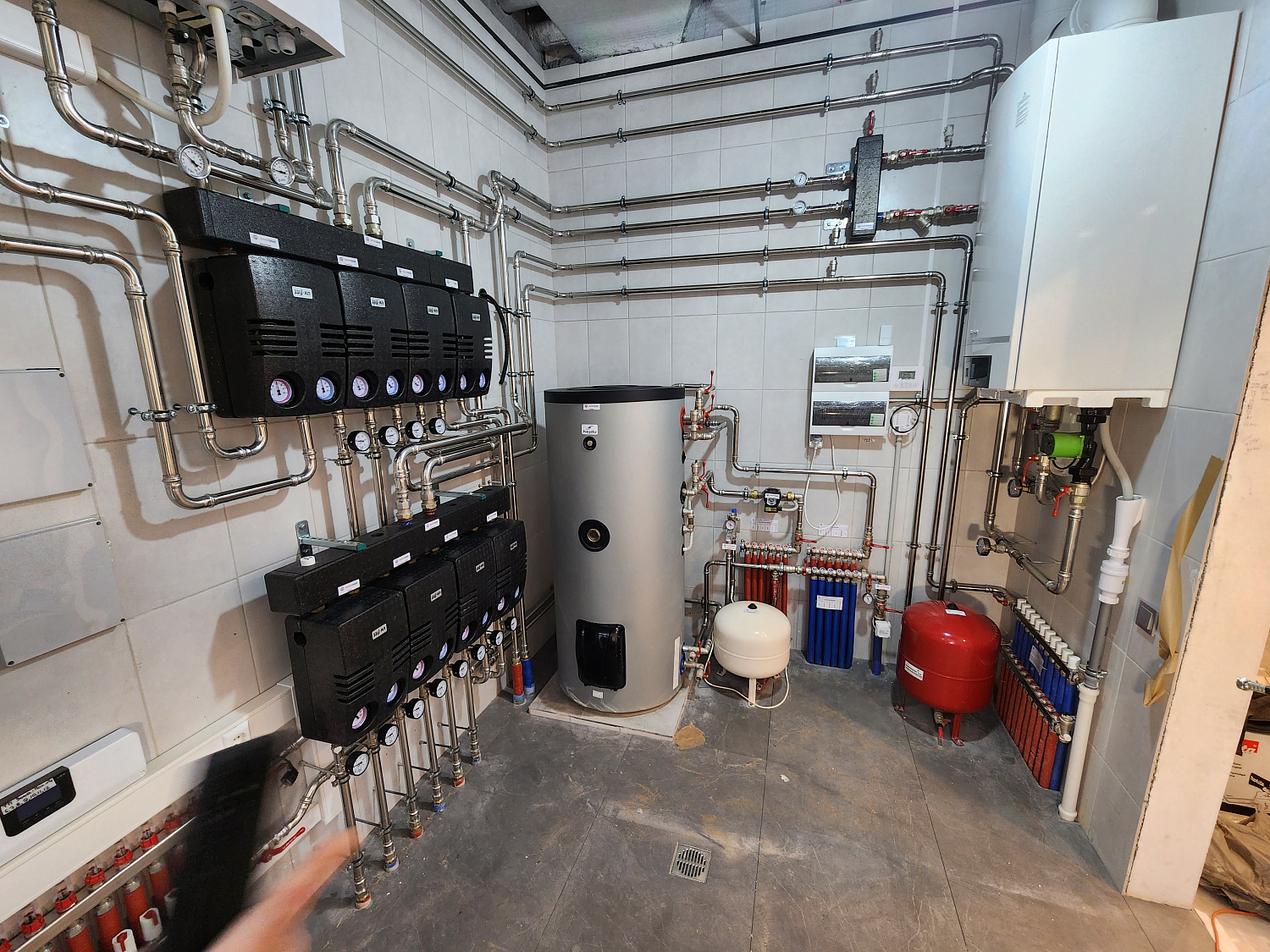 Монтаж котельной в рабочем поселке Малаховка