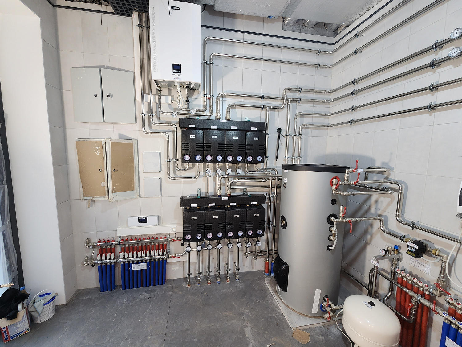 Монтаж котельной в рабочем поселке Малаховка