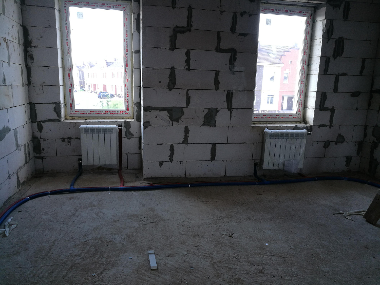 Монтаж радиаторного отопления