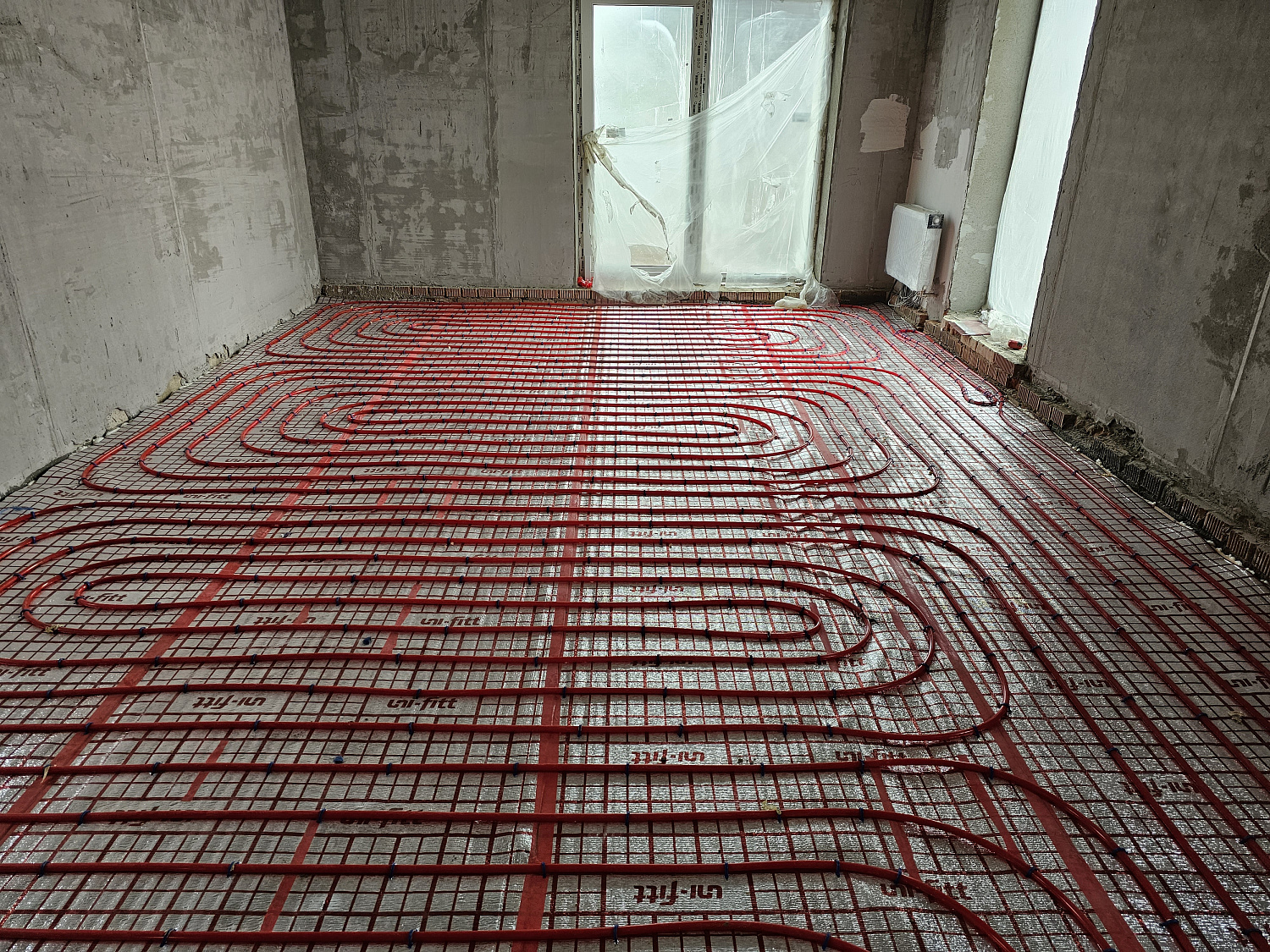 Монтаж котельной и теплый пол в загородном доме 240 м2 дер. Новосельцево