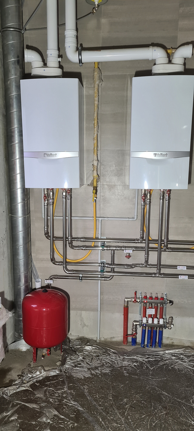 Монтаж котельной в СНТ Дубки+