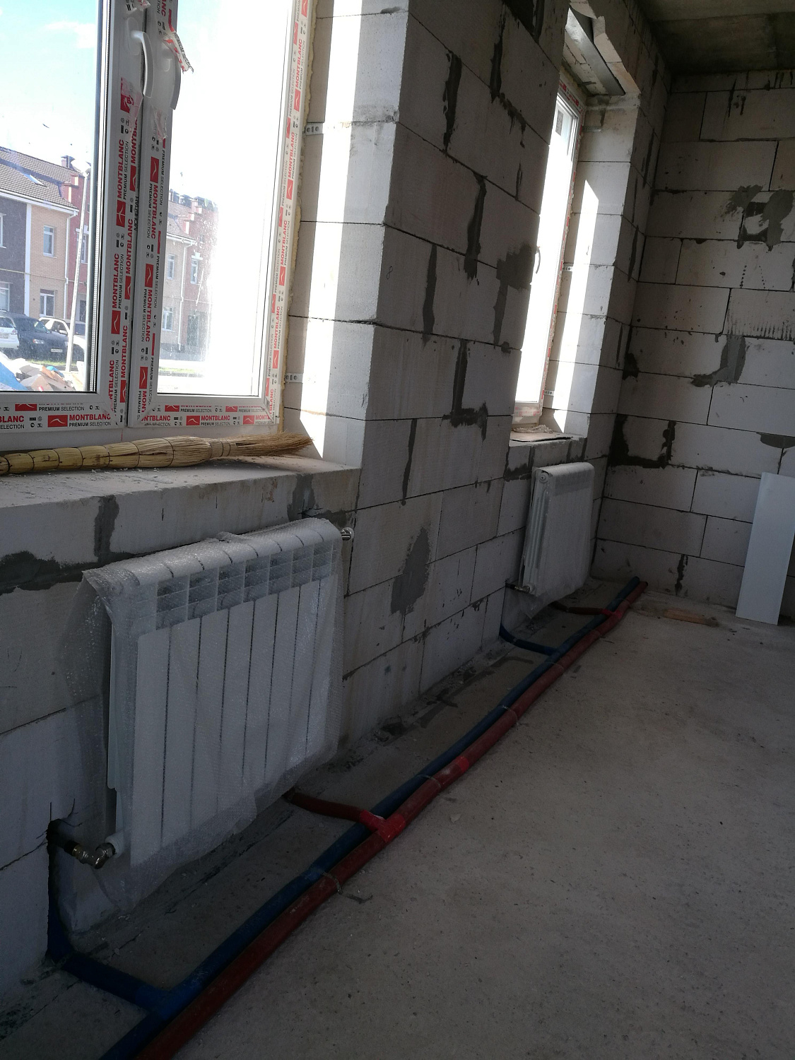 Монтаж радиаторного отопления