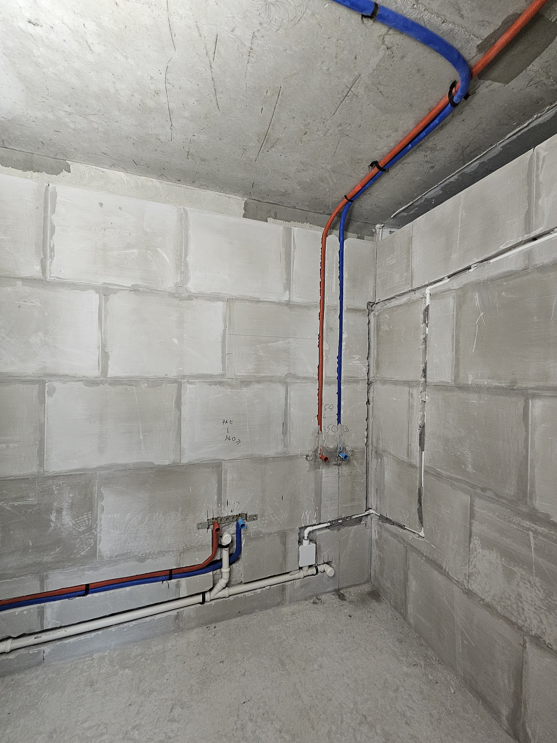 Монтаж водоснабжения и водоотведения в 2-х комнатной квартире