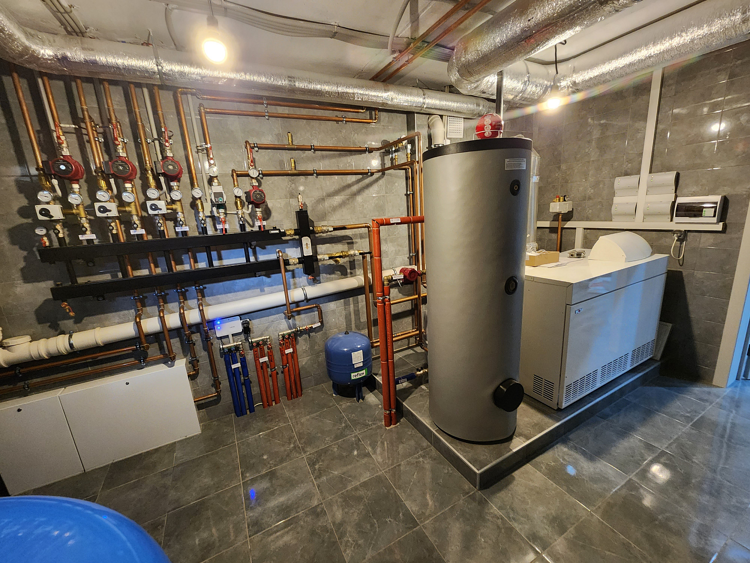 Монтаж котельной КП Бузланово