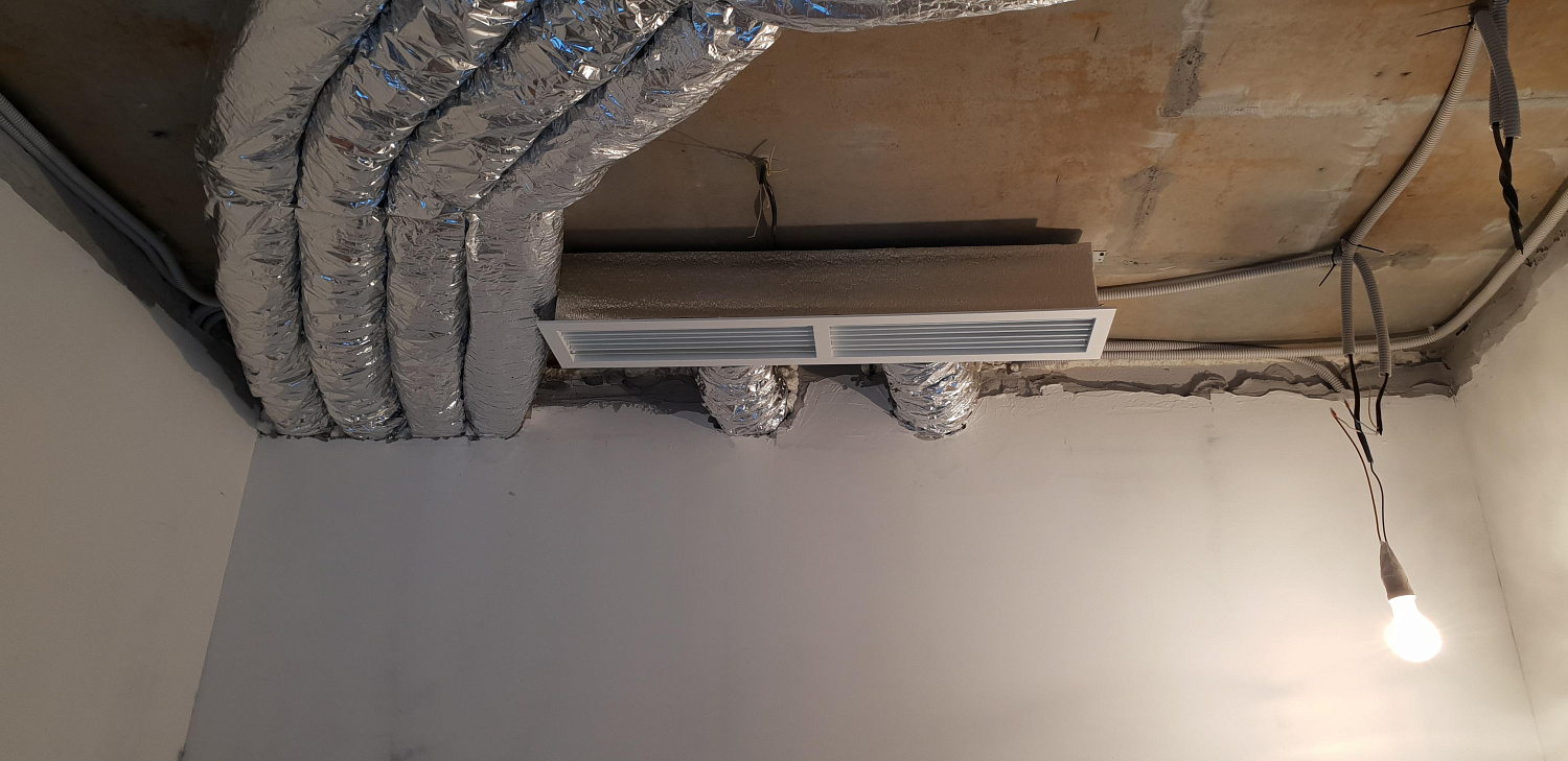 Монтаж системы кондиционирования. г. Москва, ул. Шлюзовая наб.