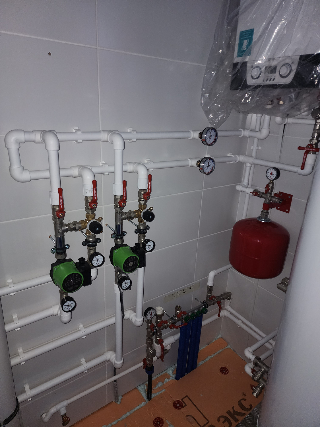 Монтаж инженерных коммуникаций в частном доме Королёв