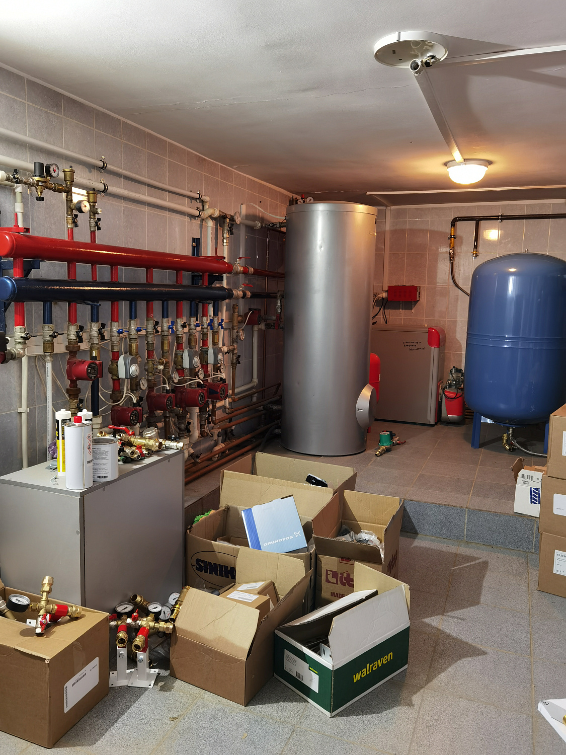 Реконструкция котельной в загородном доме