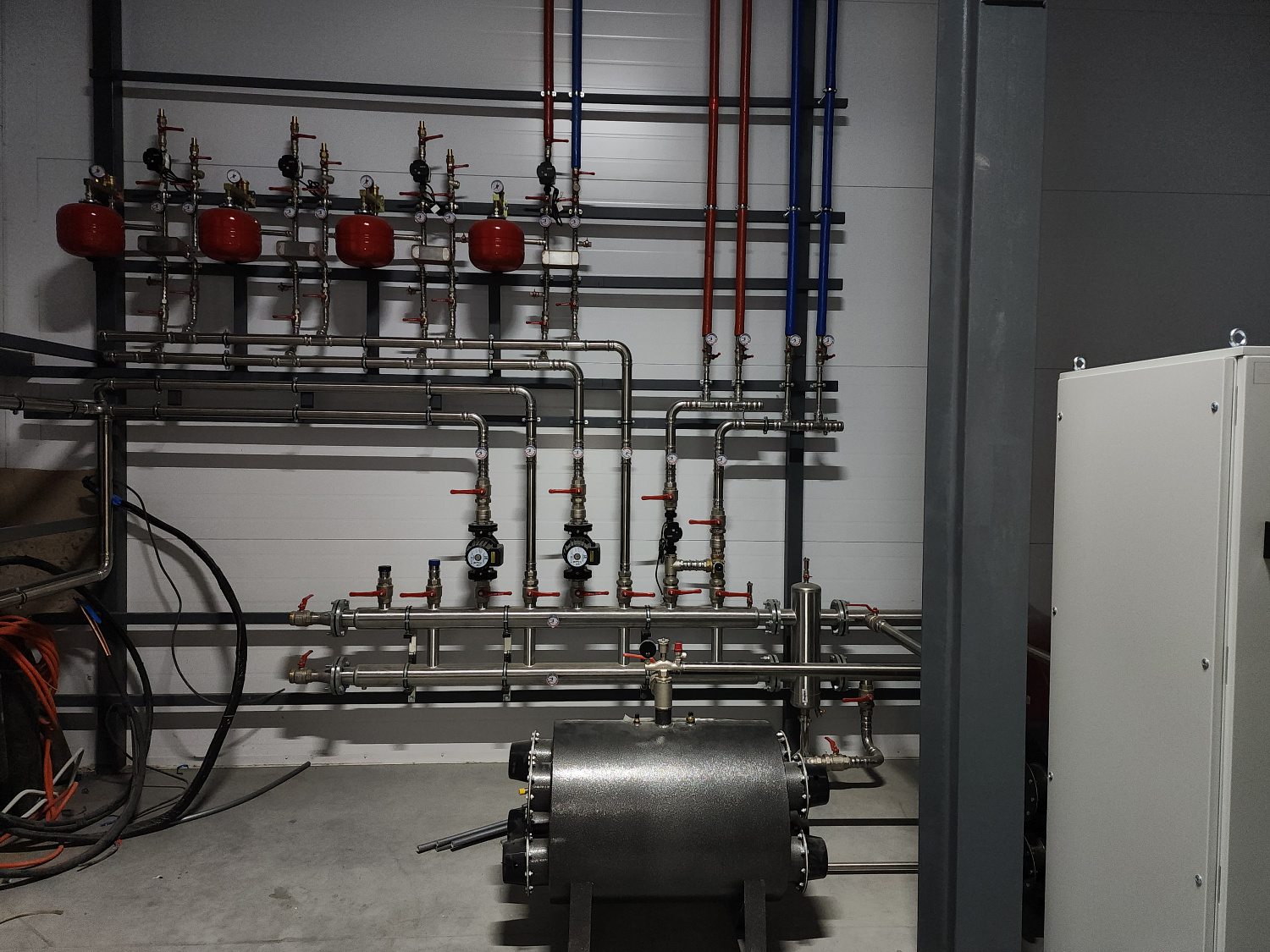 Монтаж котельной и радиаторного отопления на производственном объекте