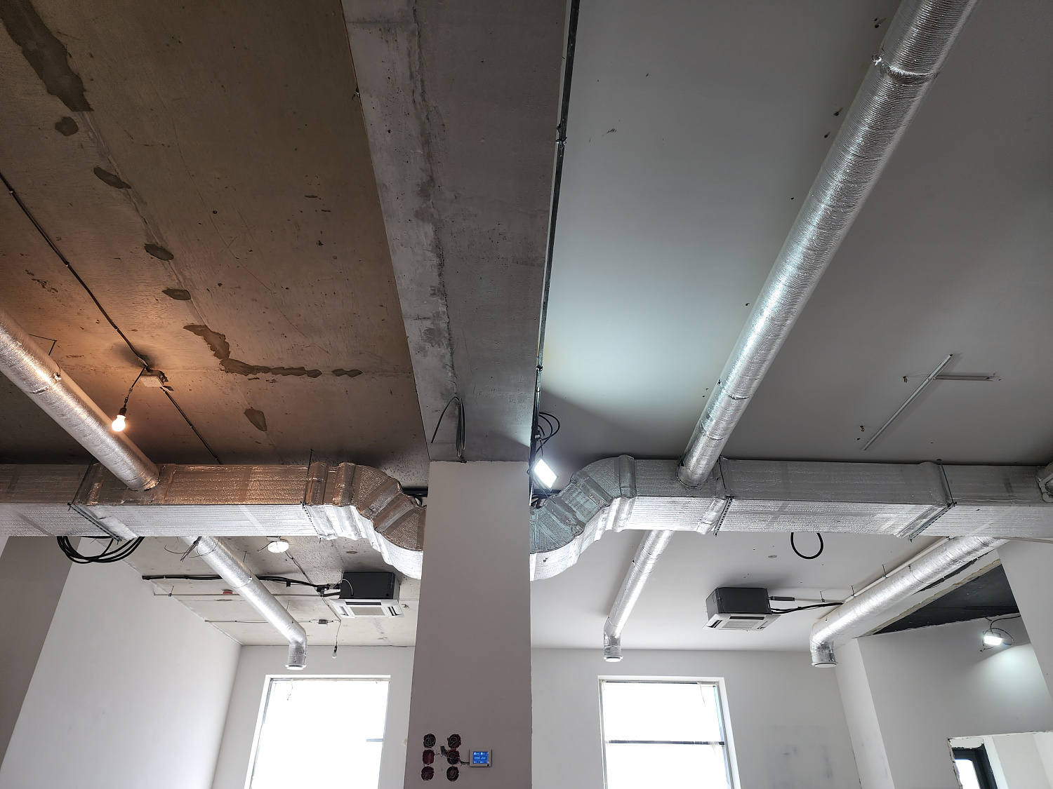 Монтаж вентиляции и кондиционирование в кафе Люберцы