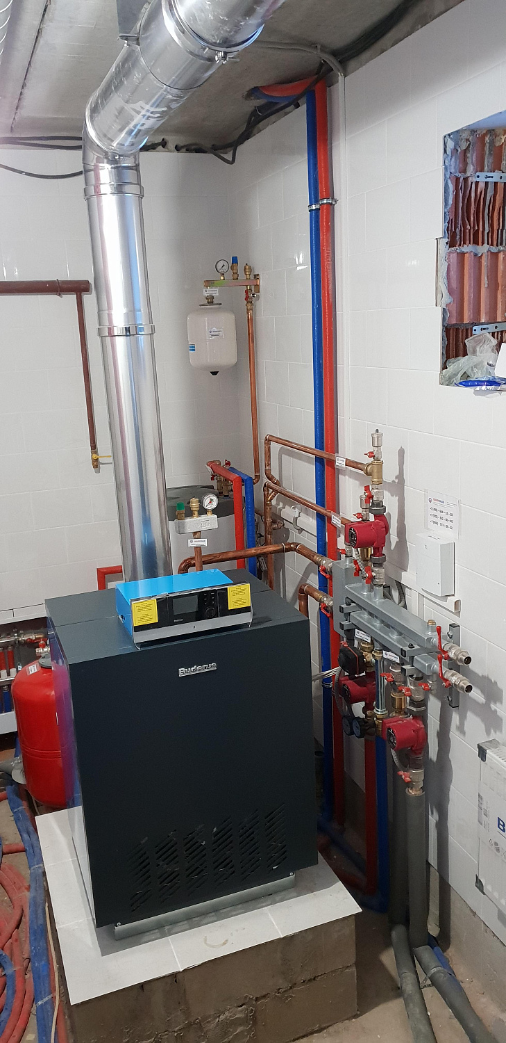 Котельная, радиаторное отопление, водоснабжение, водоотведение, вентиляция.