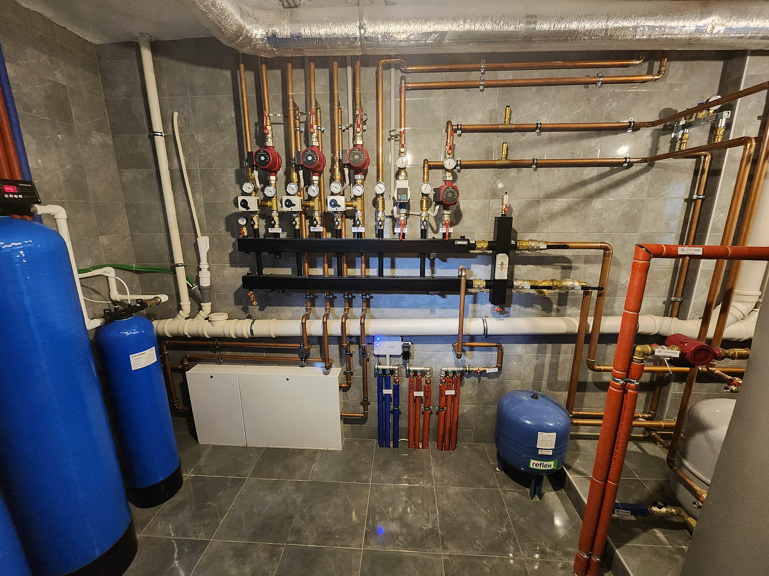 Монтаж котельной КП Бузланово