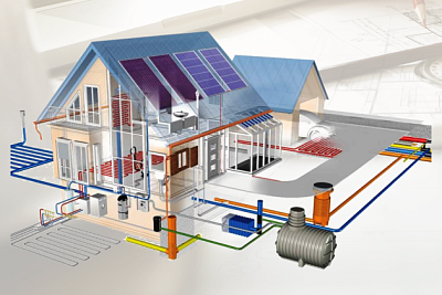 Проект отопления и водоснабжения дома в подарок