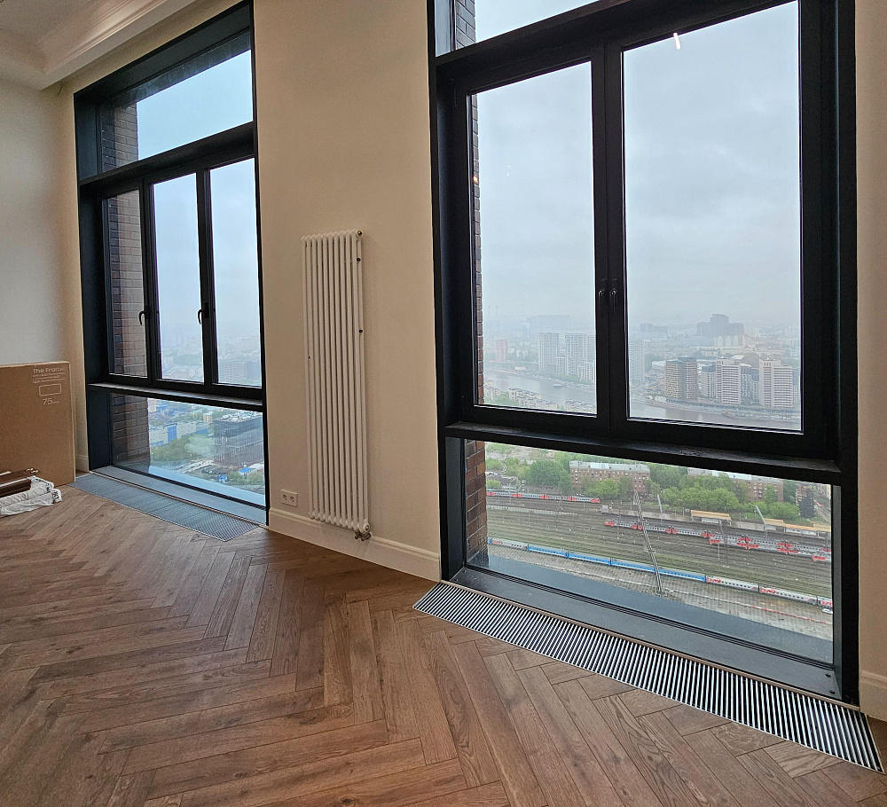 Монтаж радиаторного отопления, водоснабжения и водоотведения, монтаж чистовой сантехники в квартире