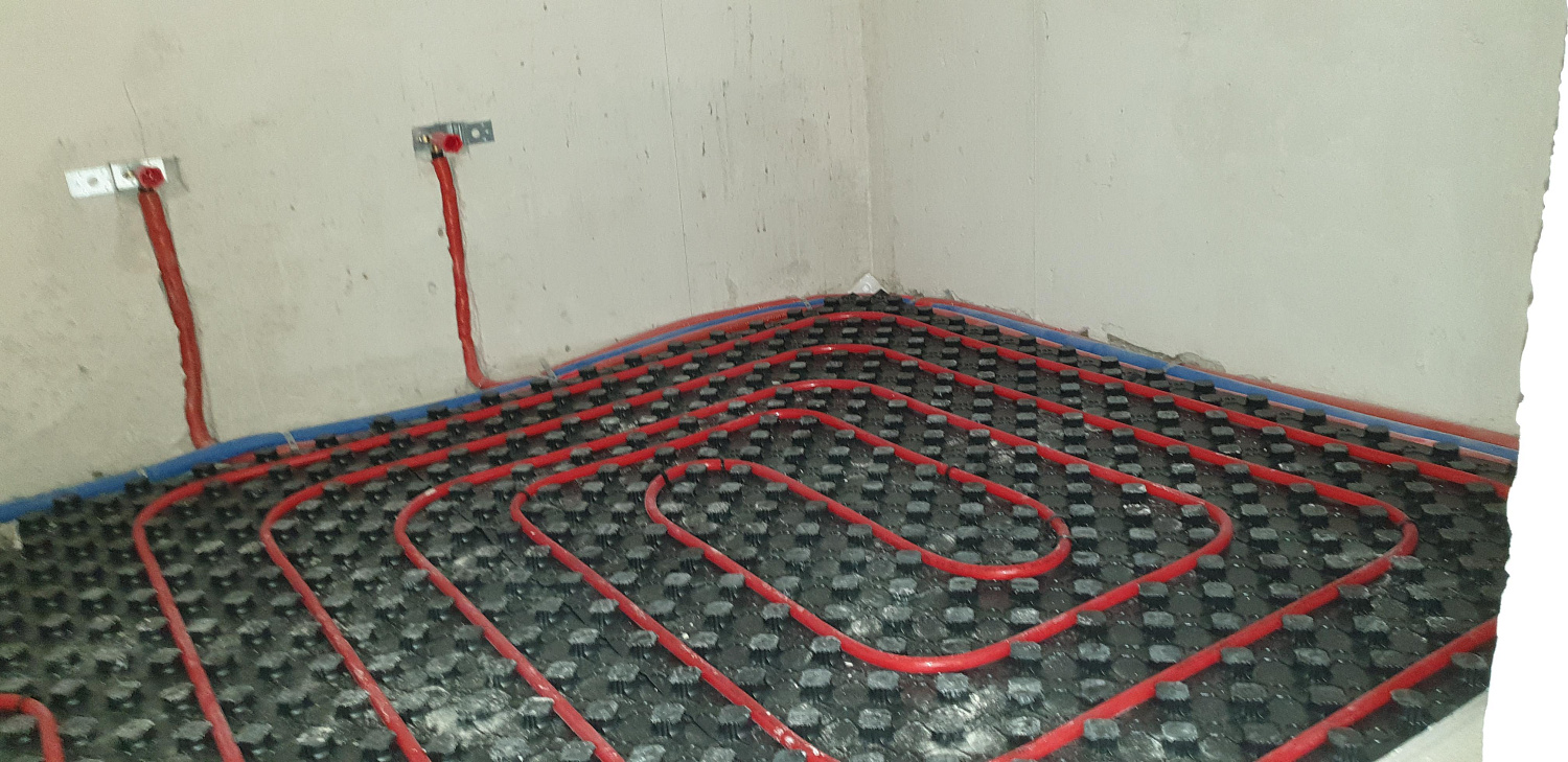 Монтаж инженерных сетей в доме площадью 180 м.кв.