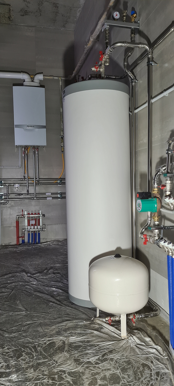 Монтаж котельной в СНТ Дубки+