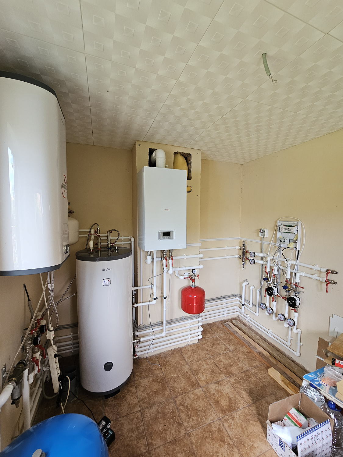 Монтаж котельной в частном доме